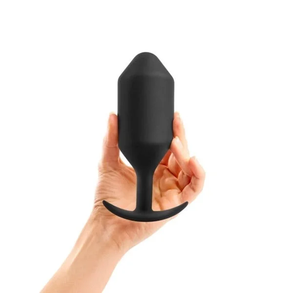 B-Vibe Snug Plug 6 - 6.3" Weighted Butt Plug