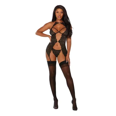 Garterslip G String One Size Black
