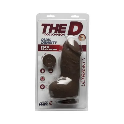 Doc Johnson Ultraskyn Fat Dildo With Balls