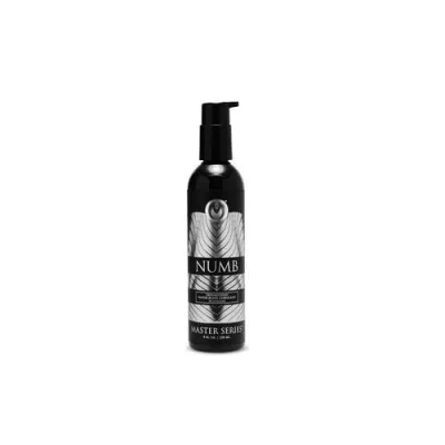 Numb Desensitizing Water Based Lubricant 8 Fl Oz 236 ml