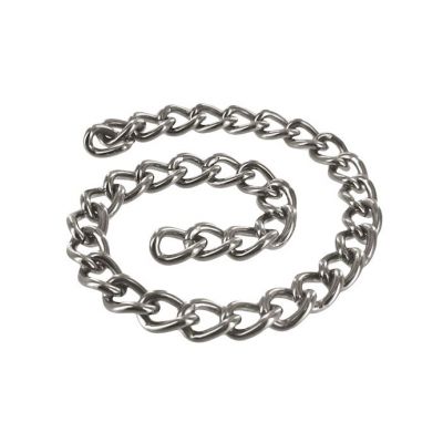 Linkage 12 Inch Steel Chain Silver