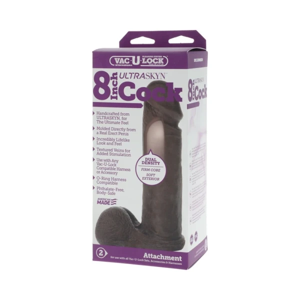 Vac-U-Lock 8 Inch UR3 Cock Attachment