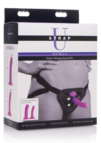 Double-G Deluxe Vibrating Strap-On Kit — image 4 of 9
