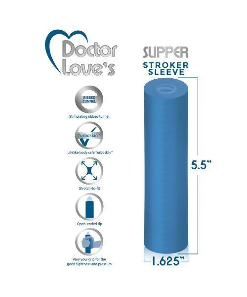 Doctor Loves Slipper Stroker Sleeve Blue