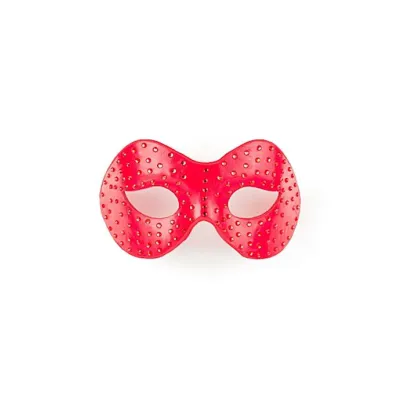 Diamond Moulded Mask Red