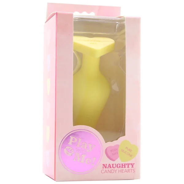 Naughty Candy Heart - Spank Me - Yellow