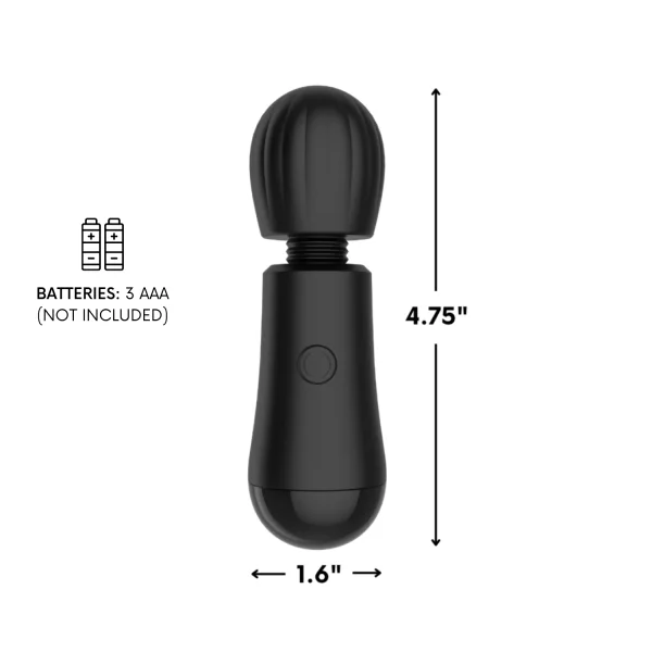 Mini Silicone Wand Massager