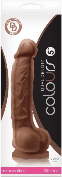 5" Dual Density Cock + Balls