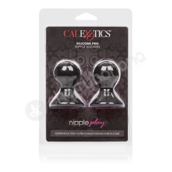 Nipple Play Black Silicone Pro Nipple Suckers