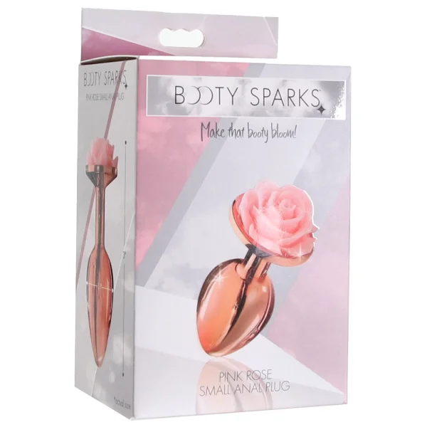 Booty Sparks Pink Rose Gold Anal Plug
