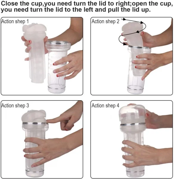Crystal Masturbator Stroker - Crystal Cup