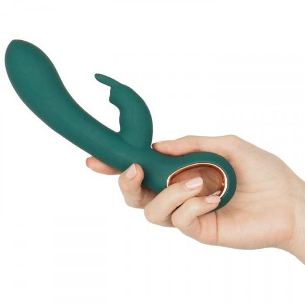 Mon Amour Ivy Green Silicone 16 Function Rabbit Vibrator — image 5 of 5