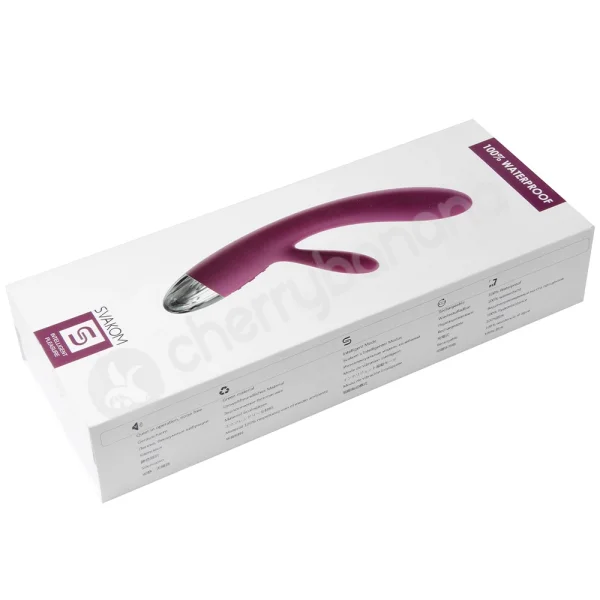 Svakom Alice Purple Rabbit Vibrator With Intelligent Mode