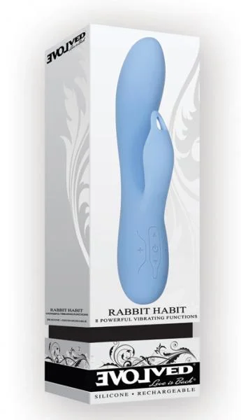 Rabbit Habit Blue Vibrator — image 6 of 8