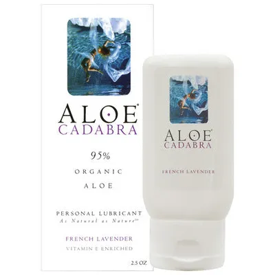 Aloe Cadabra Organic Lube Lavender 2 5 oz