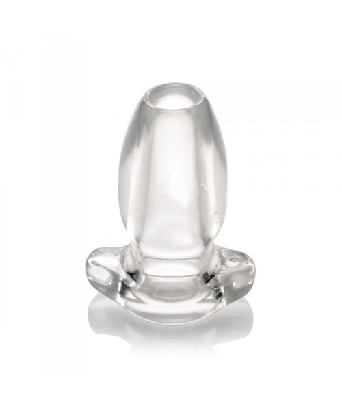 Peephole Clear Hollow Anal Plug