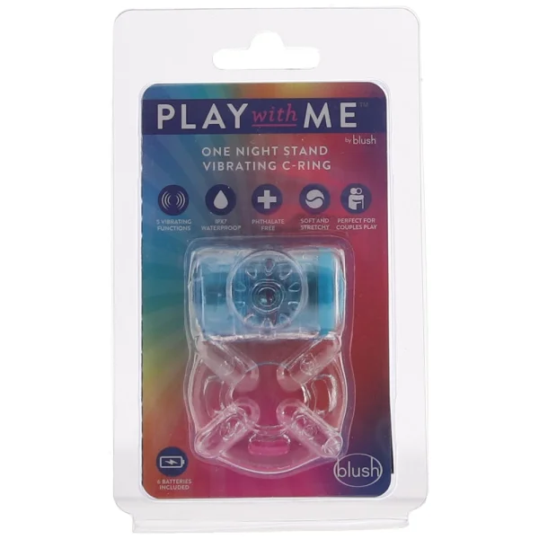 Play With Me One Night Stand Vibrating C-Ring