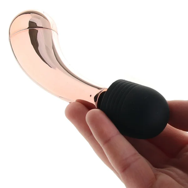 Lush Callie Rose Gold Mini Wand Vibrator by Blush