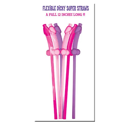 Bachelorette Flexy Super Straw Set 10