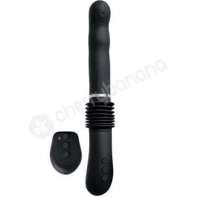 Evolved G force Thruster Black Thrusting Vibrator With Suction Cup Mount Remote