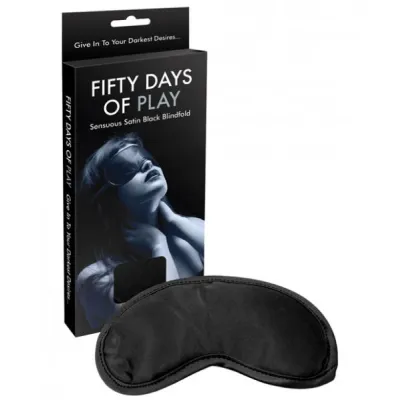 Fifty Days Of Play Blindfold Black O S