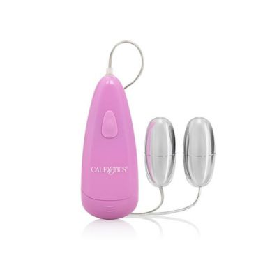 Pocket Exotics Waterproof Double Bullet Silver