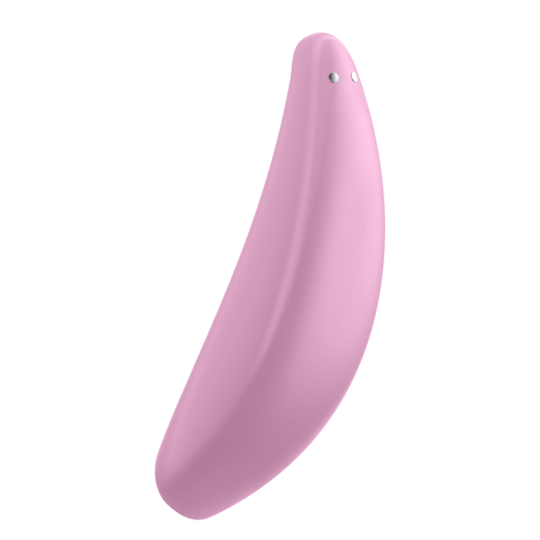 Satisfyer Curvy 3+ Pink App Controlled Vibrating Clitoral Stimulator
