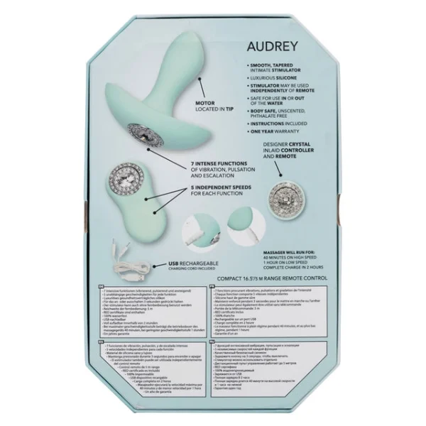 Pave Audrey Rechargeable Remote Control Probe