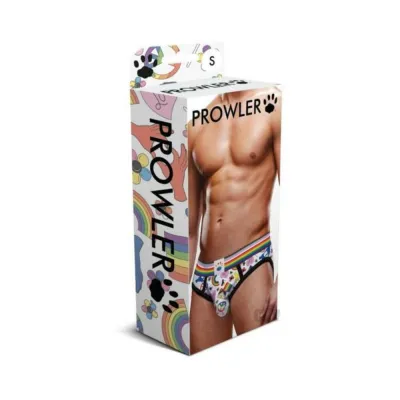 Prowler Pride Love Peace1 Brief Lg Rnbw