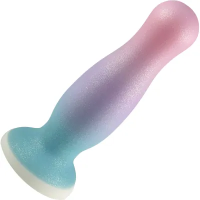 Cotton Candy Fairy Dust 5 7 Silicone Suction Cup Dildo