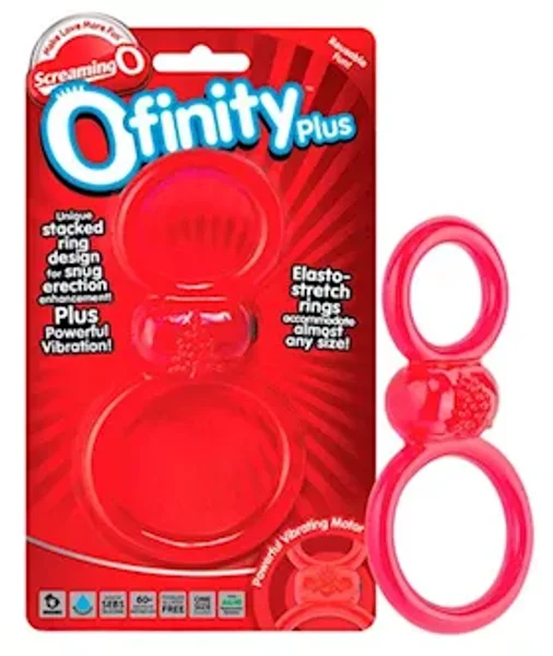 Screaming O Ofinity Plus - Red - Single — image 2 of 2