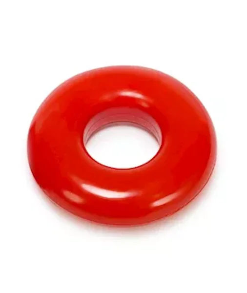 Do-nut 2 Large Cock Ring - Red - Large — image 3 of 4