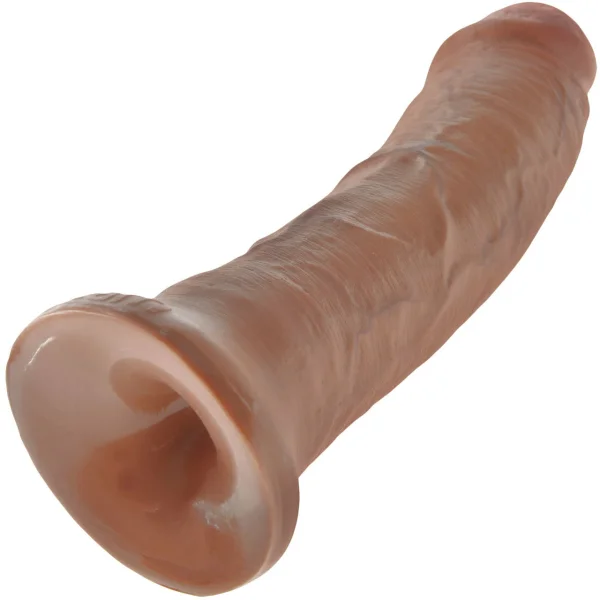King Cock 8" Suction Cup Dildo - Caramel