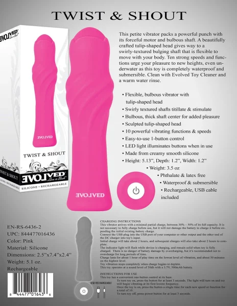 Clit Vibrator - Twist and Shout