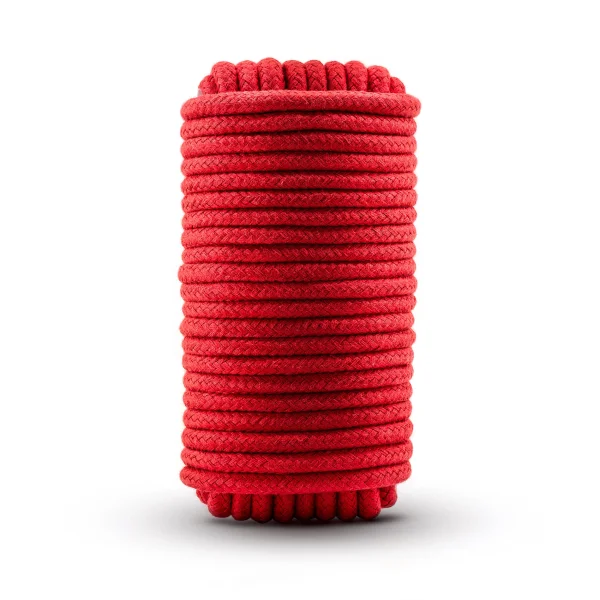 Temptasia Bondage Rope 32 Feet By Blush Novelties - Red