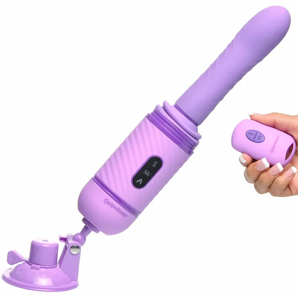Fantasy For Her Love Thrust-Her Silicone Rechargeable Thrusting Vibrator