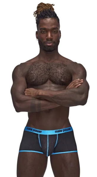 Casanova Uplift Mini Shorts - XL - Black-blue