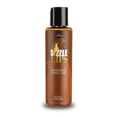 Sizzle Lips Warming Gel 125ml Flavour Salted Caramel