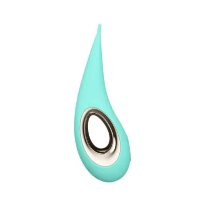 Clitoral Stimulation Lelo Dot Elliptical Clitoral Stimulator Aqua