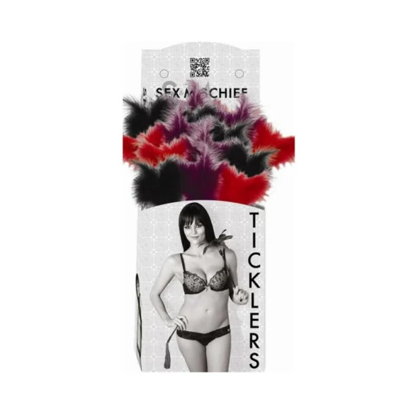 Sex And Mischief Feather Tickler 18 Piece Display
