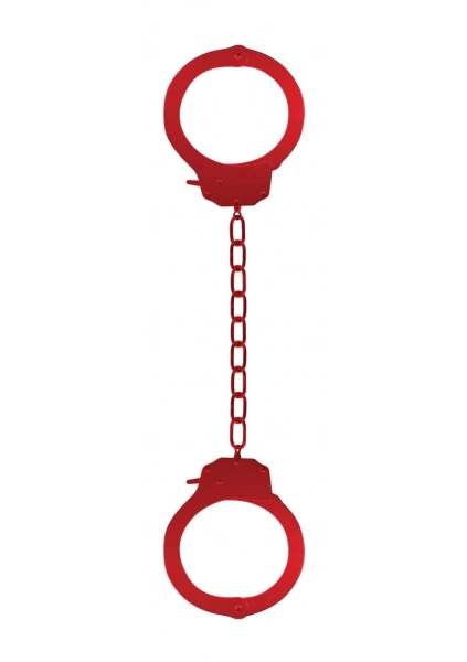 Pleasure Legcuffs - Red -