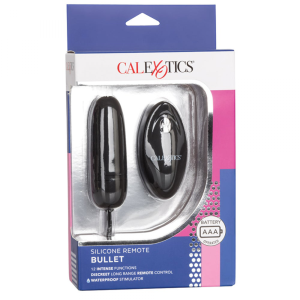 CalExotics Remote Silicone Bullet-Black