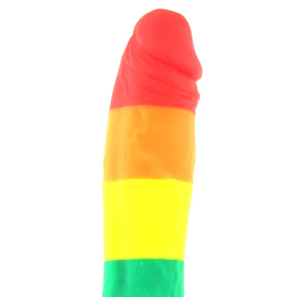 Colours Pleasures Pride Edition Silicone Dildo