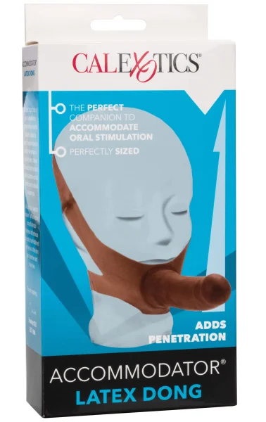 The "Original" Accommodator Latex Dong - Brown