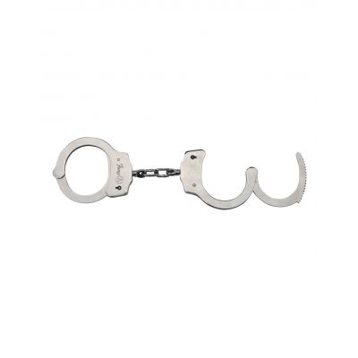 Spartacus Dual Lock Nickel Handcuffs