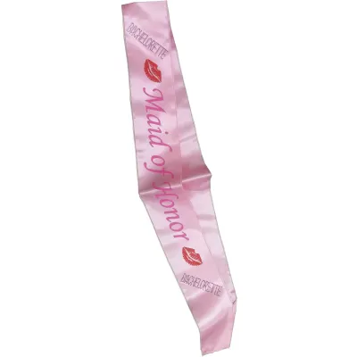 Maid of Honor Sash With Stone