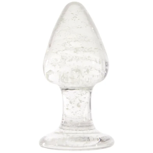 Ouch! Glow In The Dark Glass Butt Plug