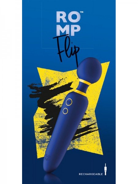 Romp Flip 9" Mini Wand Vibrator With Flexible Neck