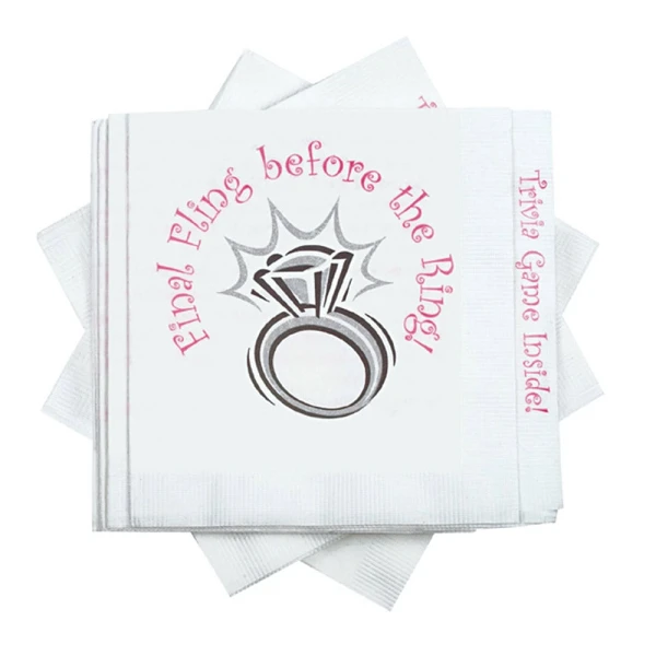 Final Fling Trivia Game Napkins (25)
