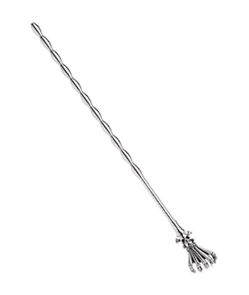 Kink Range Stainless Steel Crown Head Wand Penis Plug - 5.9 Inch - Silver — image 2 of 2